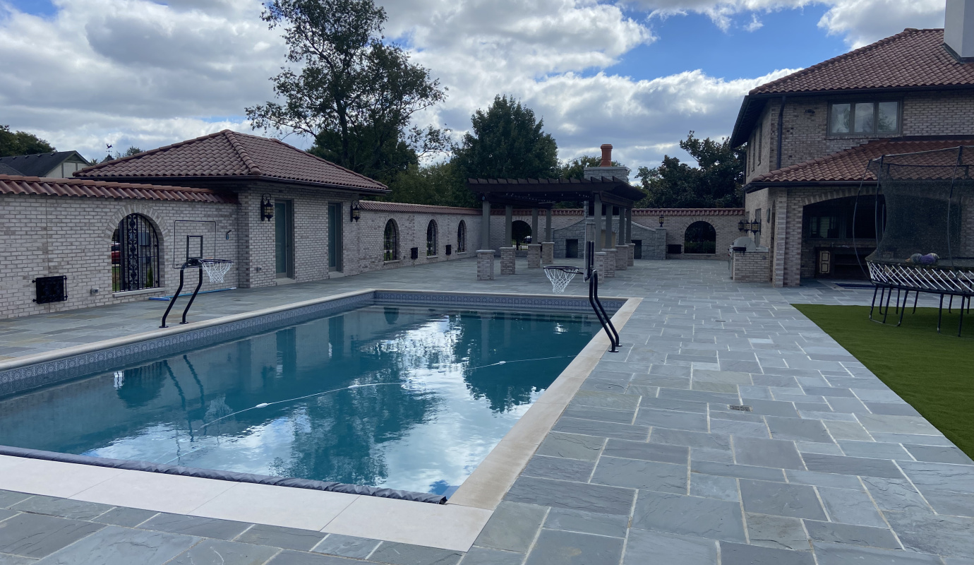 pool and patio