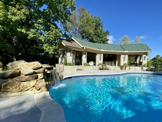 pool house